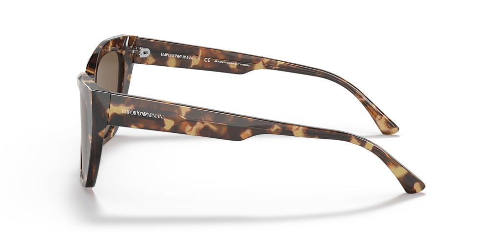 Emporio Armani EA4176 Sunglasses Dark Tortoise Acetate Cat-Eye EMPORIO ARMANI EA4176 Cat-Eye Sunglasses | EyeOns.com main image 3
