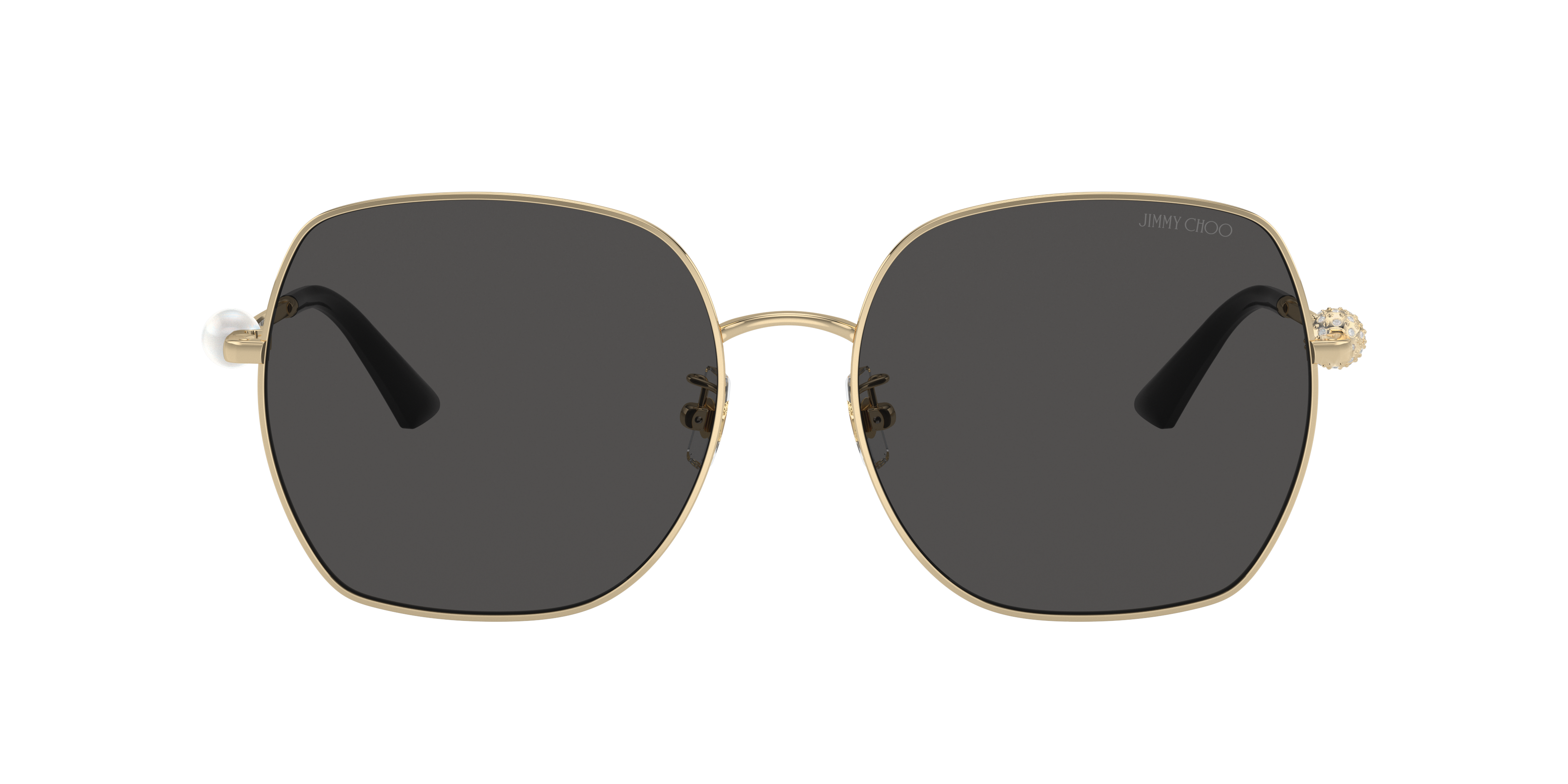 Jimmy Choo JC4008HD XXL (59 - 17) with Grey lenses and Gold frame