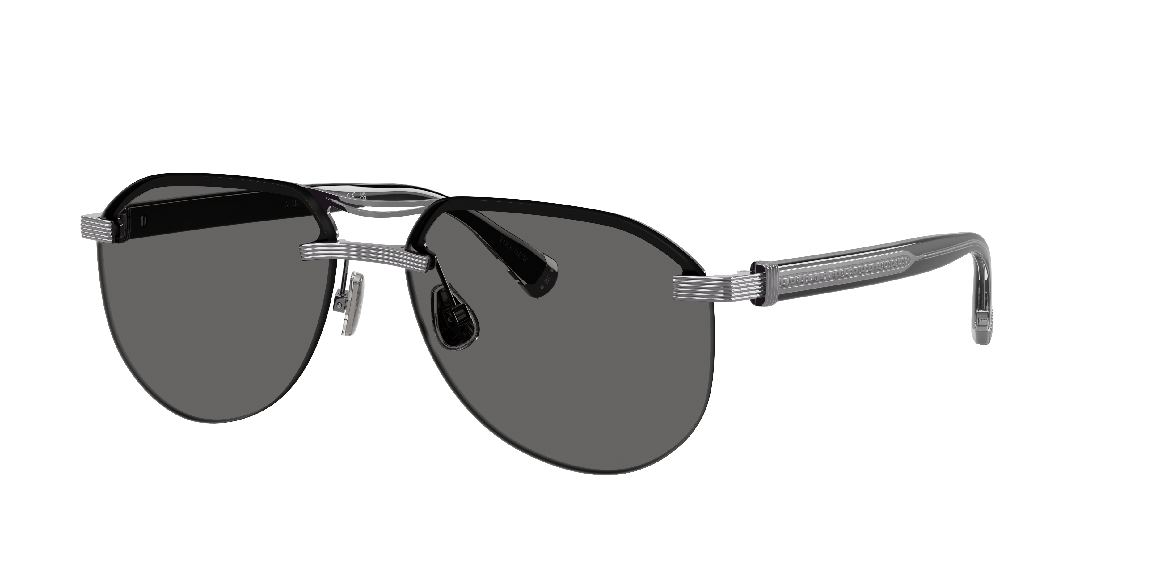 Brunello Cucinelli Man Sunglass BC2015ST CARLITO B. -  Frame color: Antracite, Lens color: Piombo