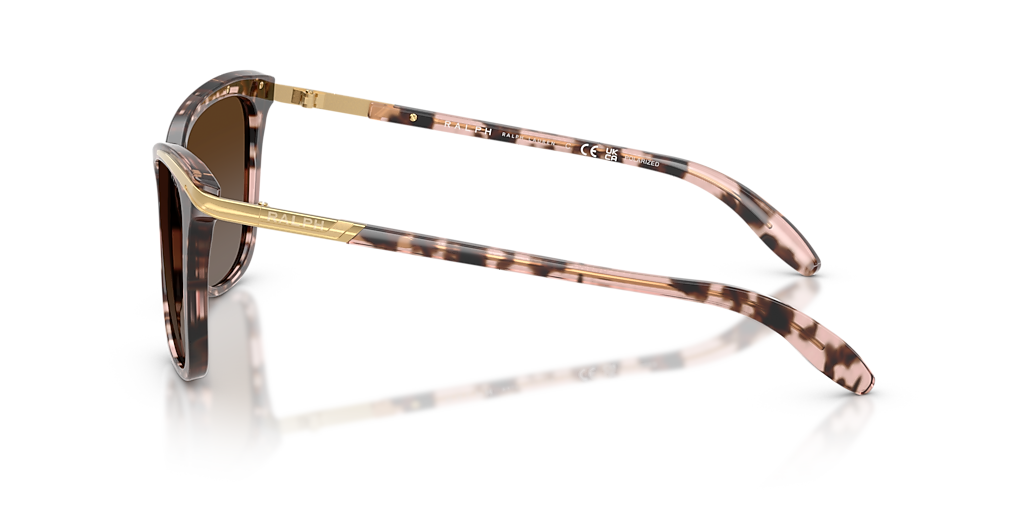 Ralph RA5203 L (54 - 16) with Brown lenses and Pink frame