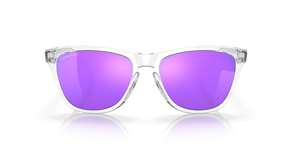 Oakley Frogskins™ XL (55 - 17) with Violet lenses and Transparent