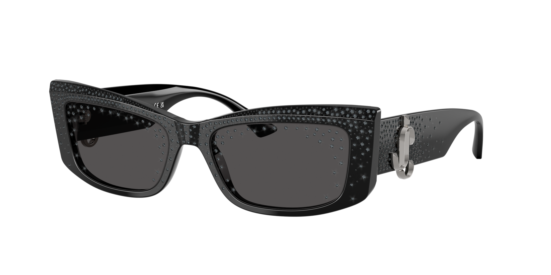 Jimmy Choo Woman Sunglass JC5020B -  Frame color: Black, Lens color: Dark Grey