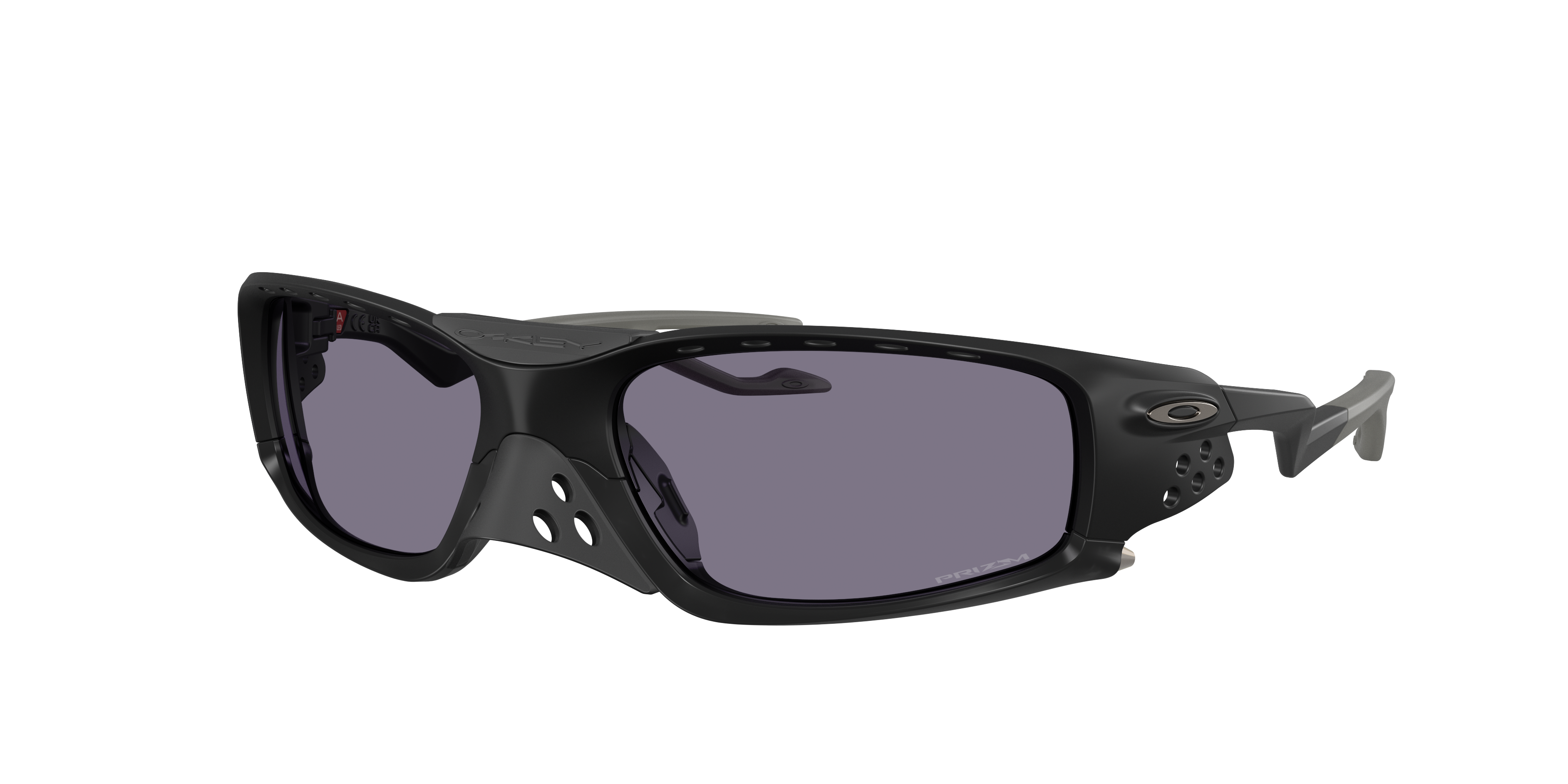 Oakley Unisex Sunglass OO9529 Plantaris SQ -  Frame color: Matte Black, Lens color: Prizm Grey