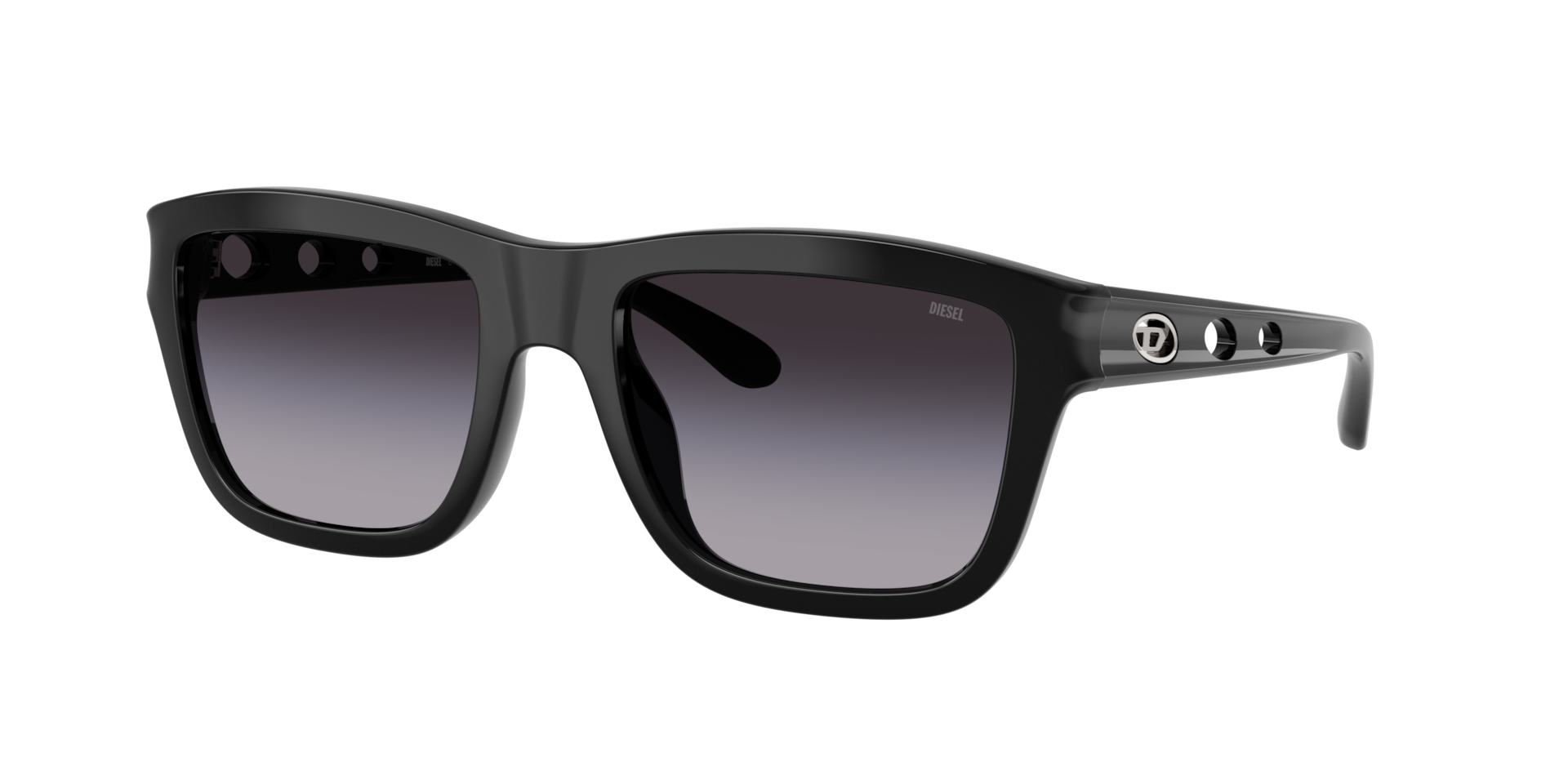 Diesel Stylish Sunglasses 0Dl3006u - Unisex - Sunglasses - Black - 55 Mm - Accessories - Image 3