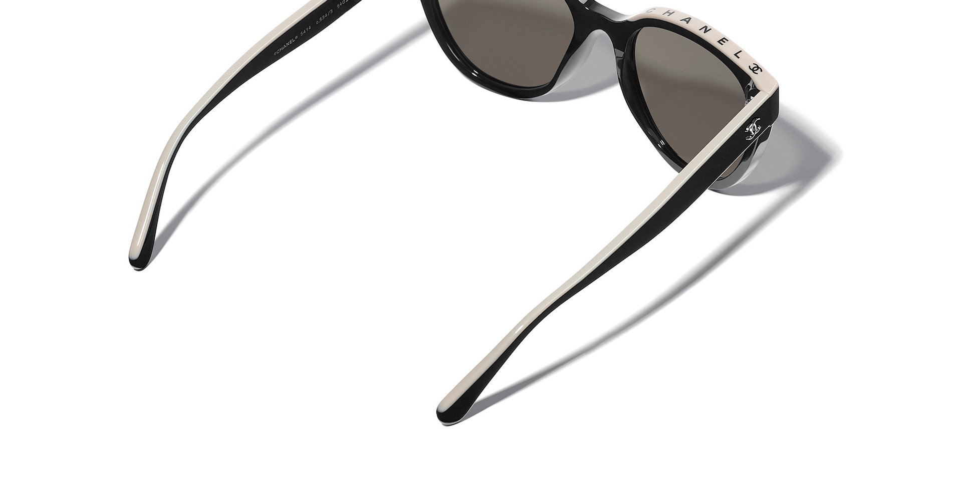 Chanel Butterfly Sunglasses CH5414 L (54 - 20) with Brown lenses