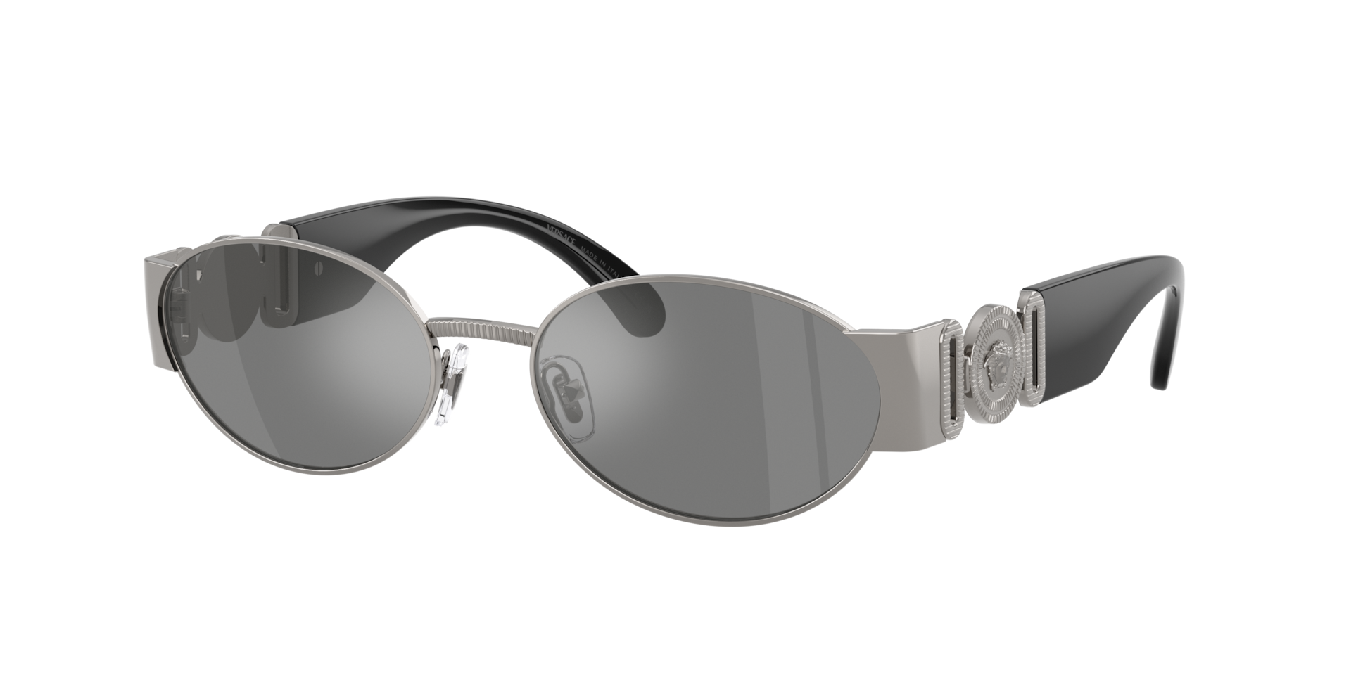 Versace Man Sunglass VE2299 -  Frame color: Gunmetal, Lens color: Grey Mirror Silver