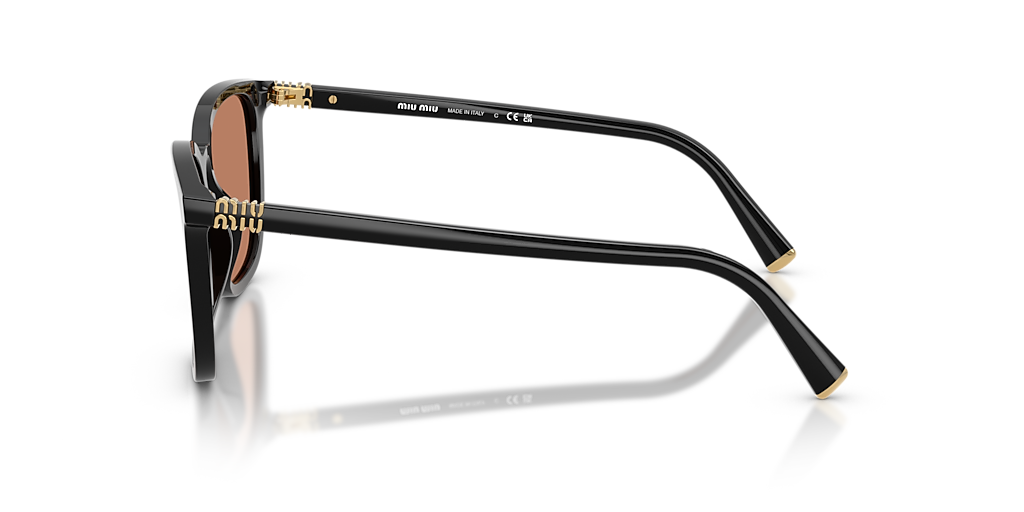 Miu Miu MU B03SF M (53 - 16) with Brown lenses and Black  display picture 1