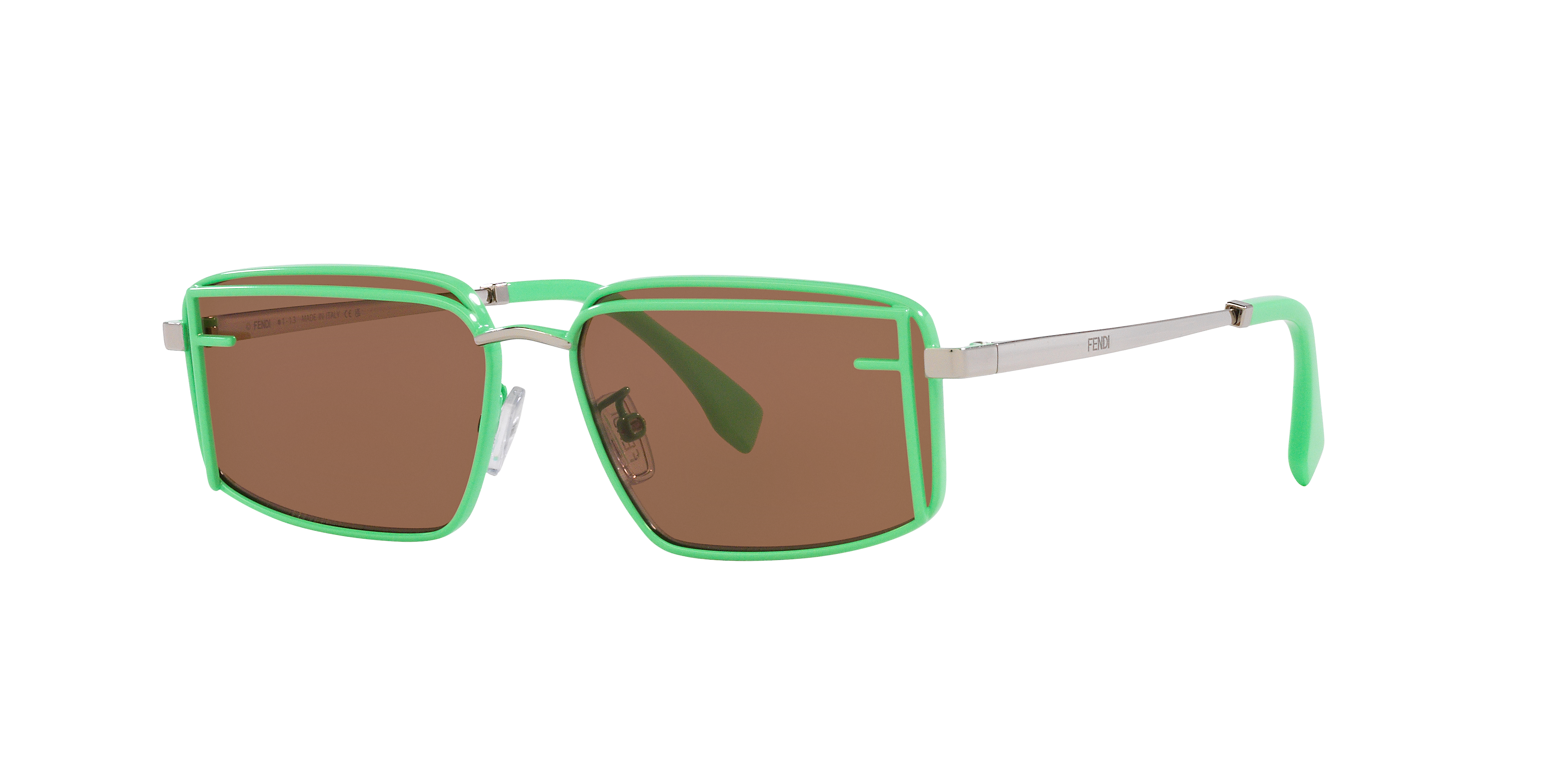Fendi Woman Sunglass FE40102U -  Frame color: Yellow, Lens color: Brown
