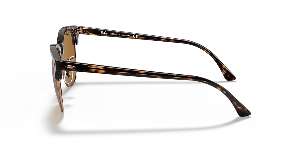 Ray-Ban Clubmaster Classic L (51 - 21) with Brown lenses and