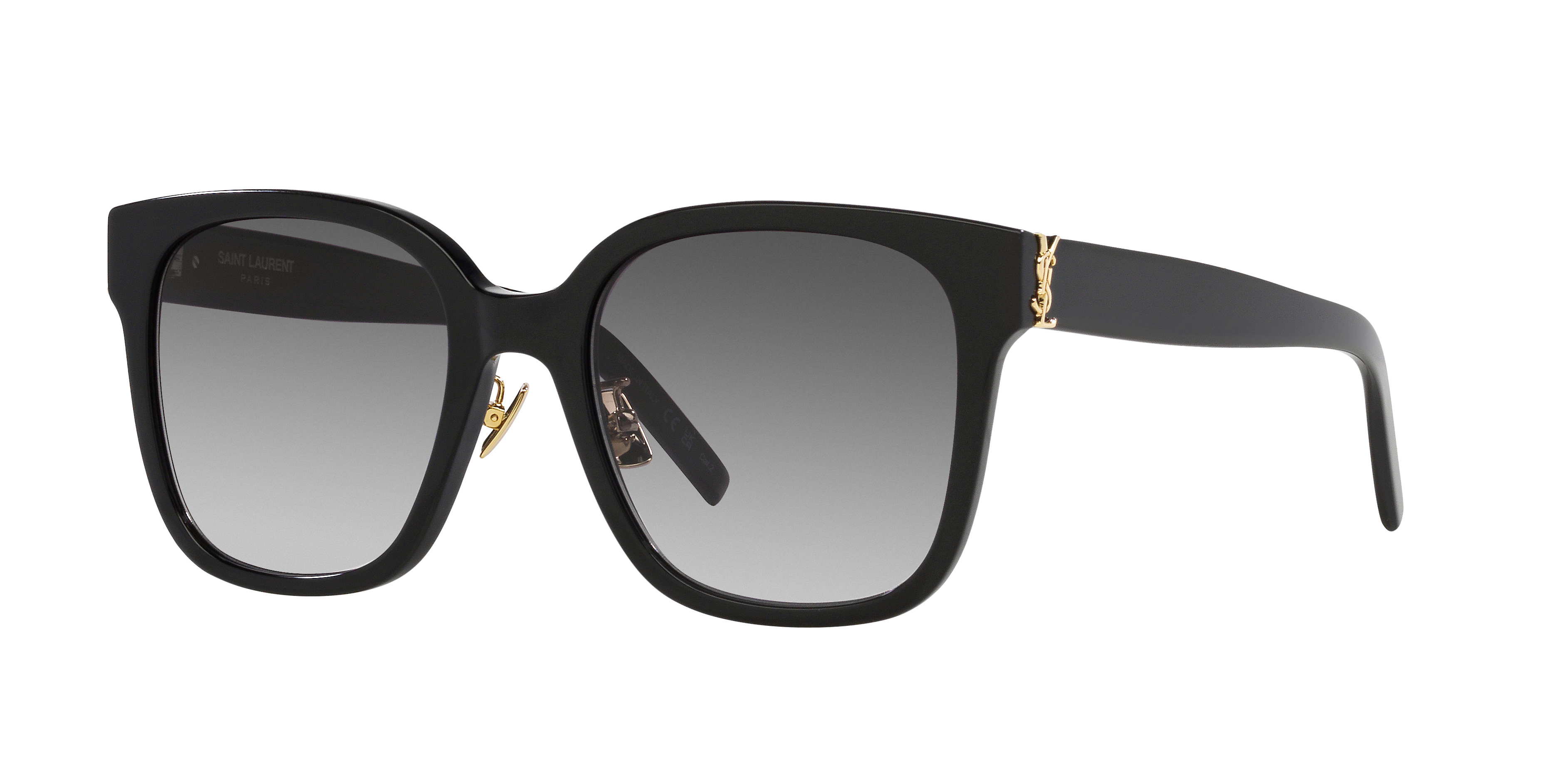 Saint Laurent Woman Sunglass SL M105/F -  Frame color: Black, Lens color: Grey