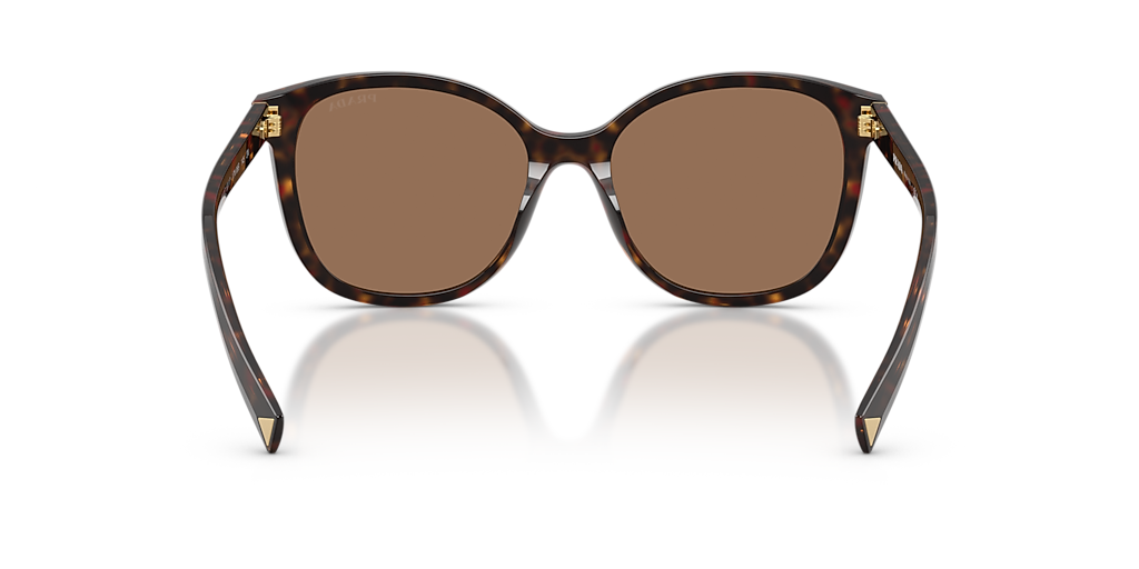 Prada PR 22ZS S (53 - 17) with Brown lenses and Tortoise frame