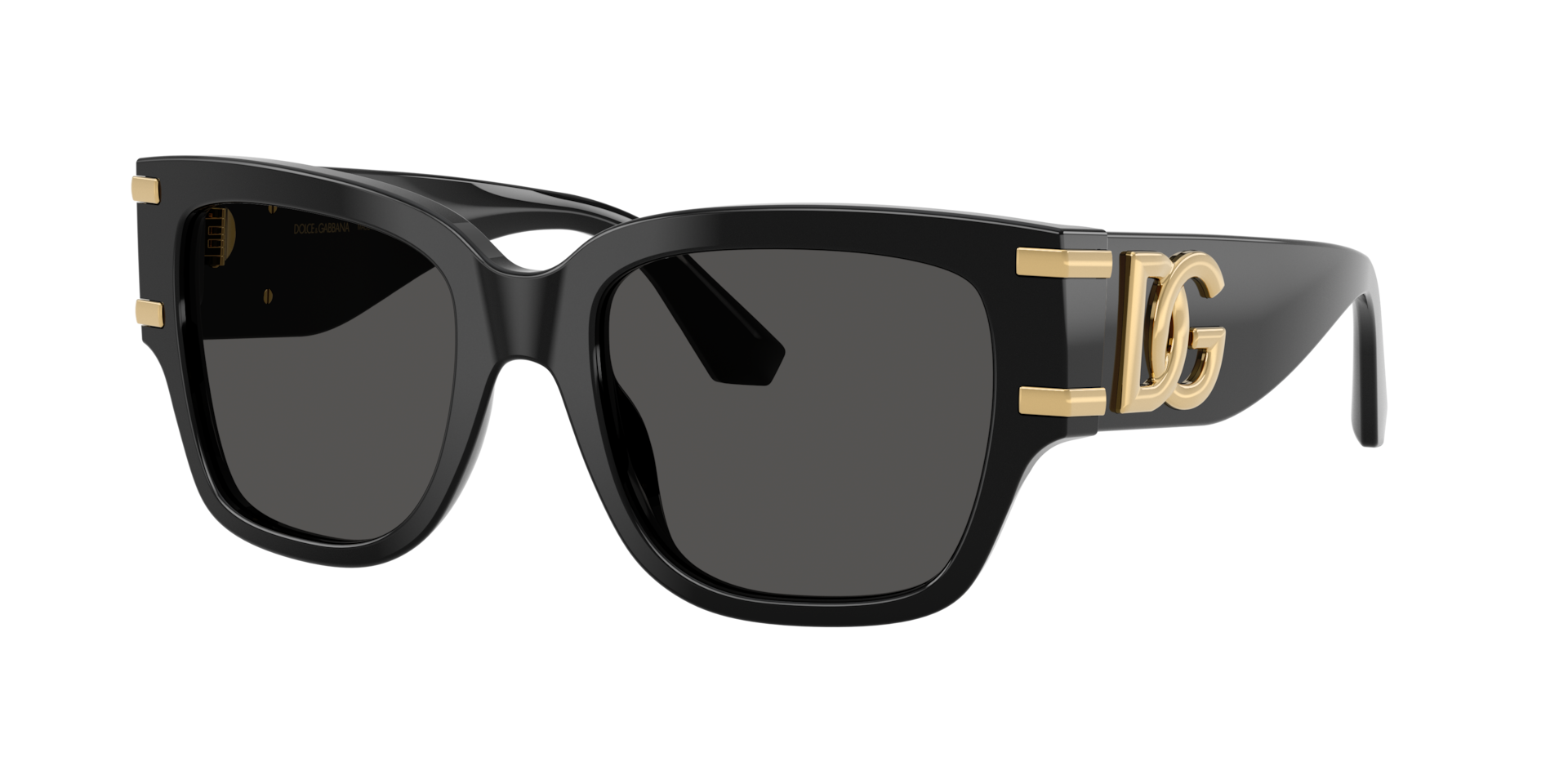Dolce&Gabbana Frau Sunglass DG4563 - Rahmenfarbe: Schwarz, Linsenfarbe: Dunkelgrau