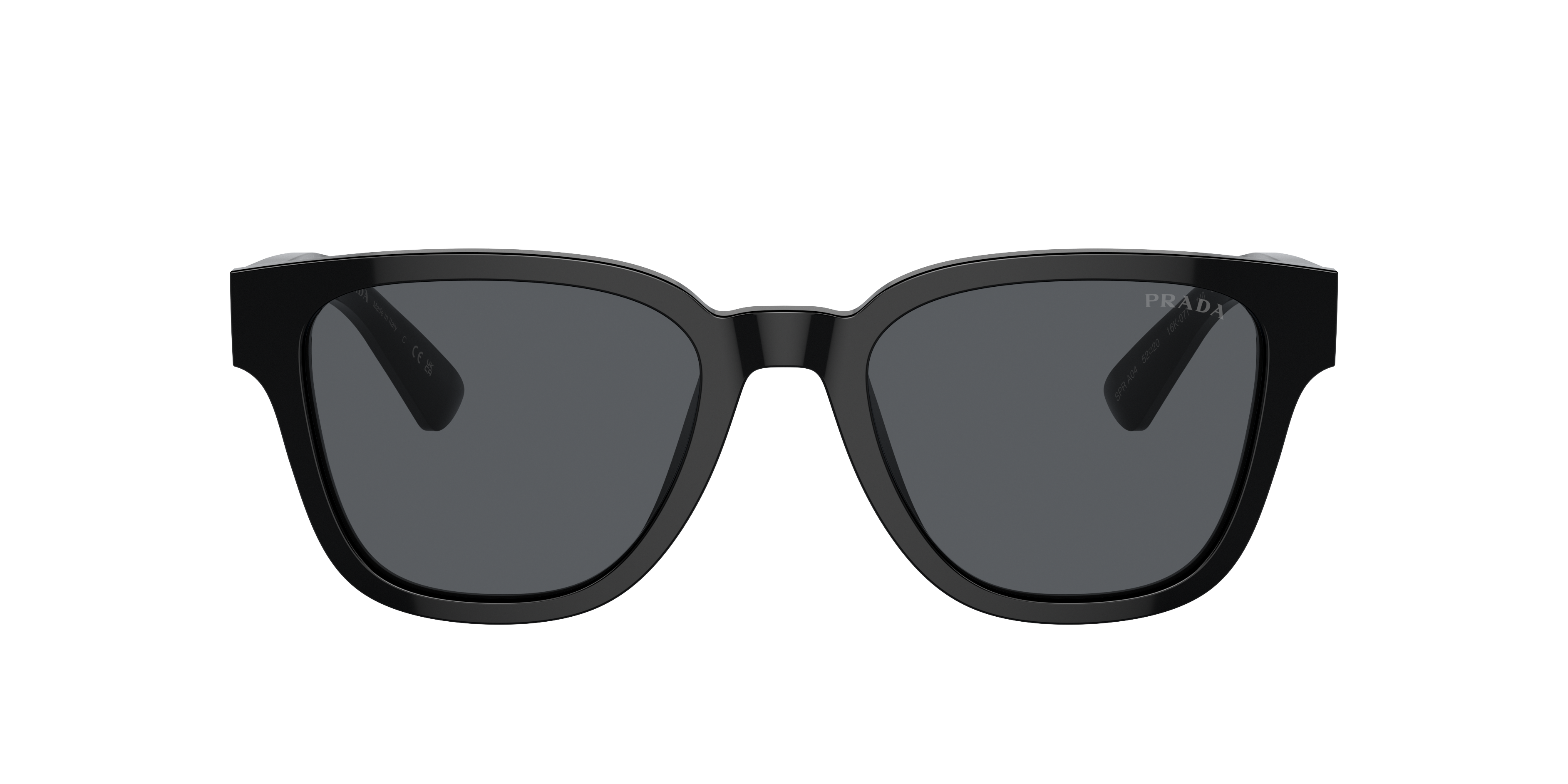 Prada PR A04S M (52 - 20) with Blue lenses and Black frame