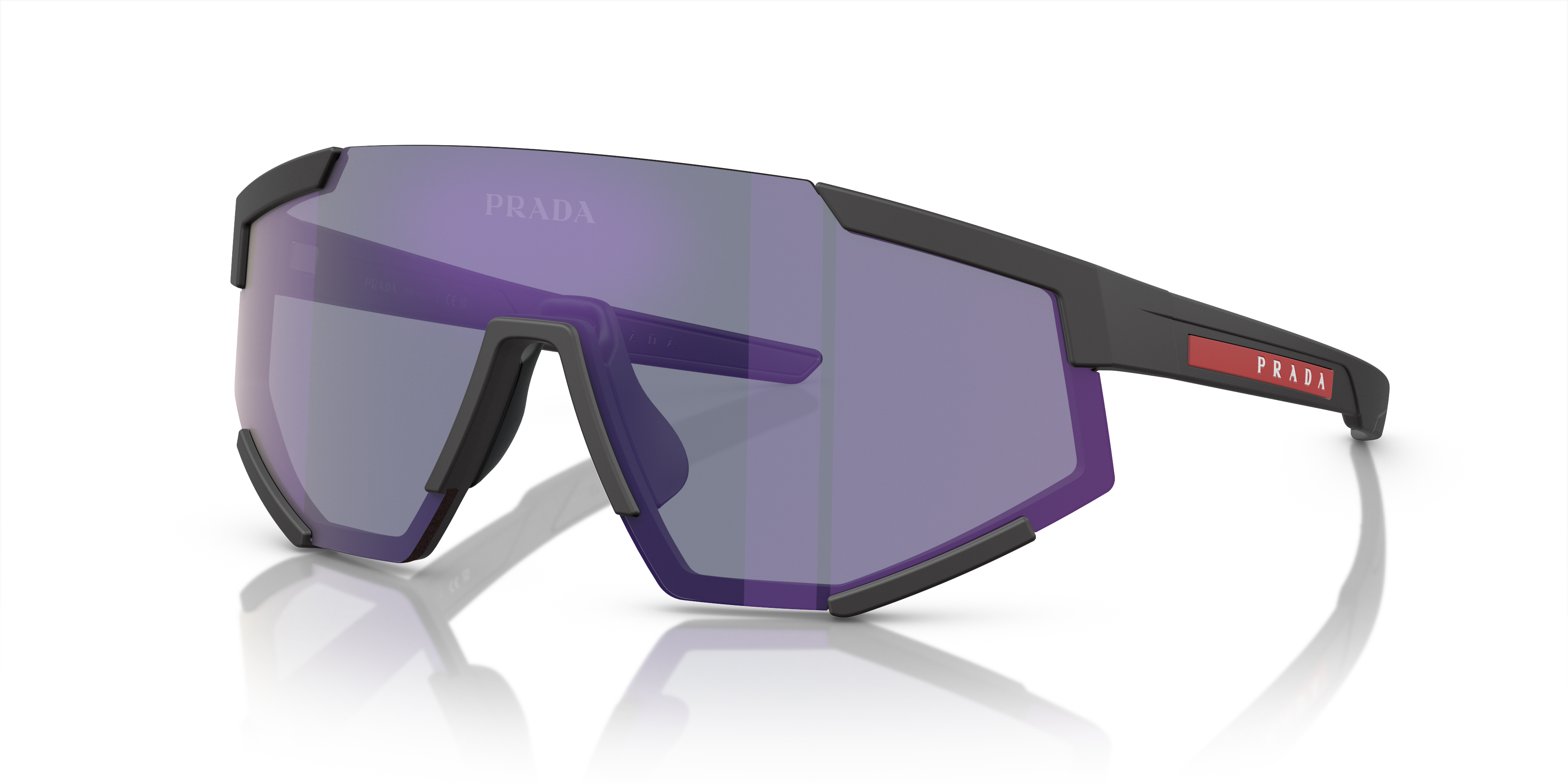 トップス PRADA SPORT XS jellyyabashi yokosquad Prada Linea Rossa PS 04WS L (0 - 137) with Blue lenses and Black