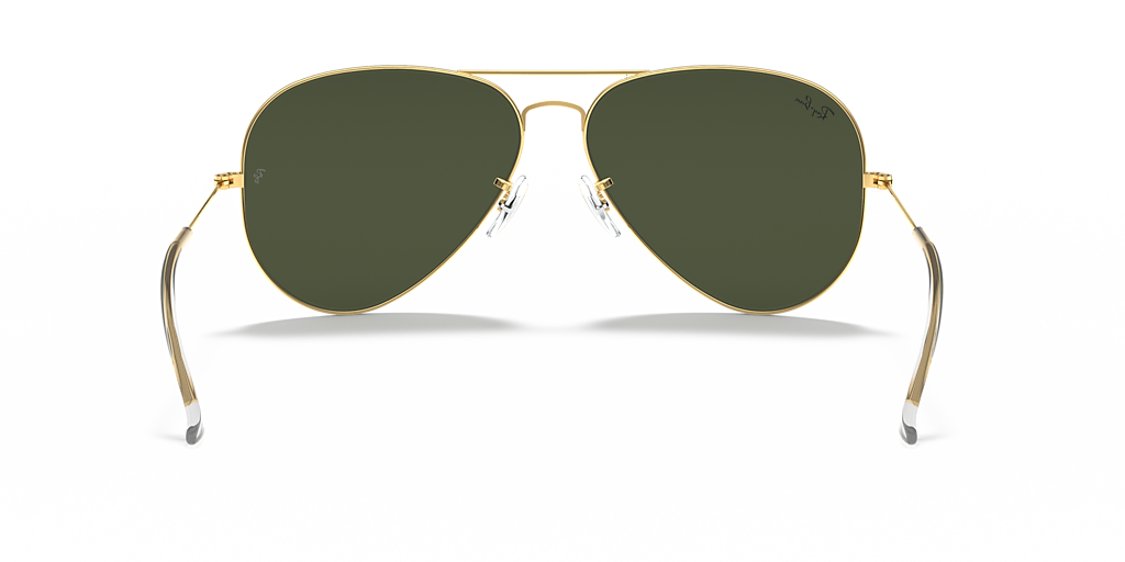 Ray-Ban Aviator Large Metal II XXL (62 - 14) with Green lenses and