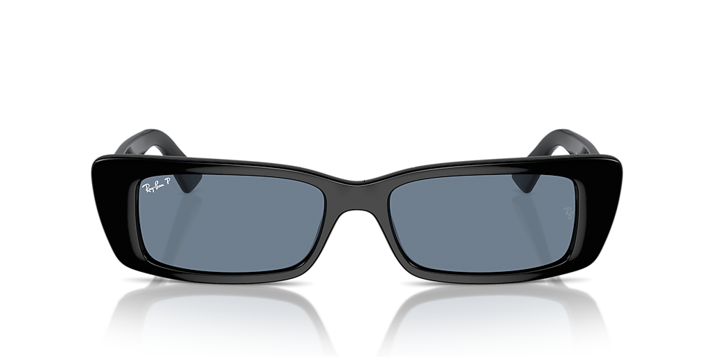 Ray-Ban Teru M (54 - 17) with Blue lenses and Black frame  display picture 1