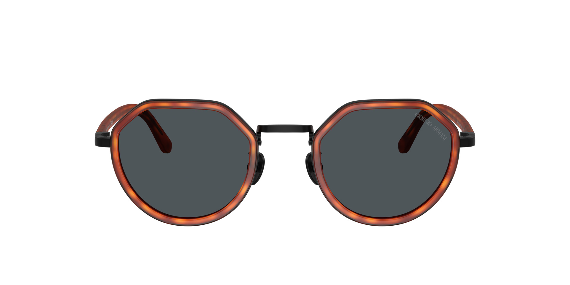 Giorgio Armani AR6181 M (48 - 23) with Blue lenses and Brown frame