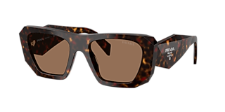 Prada PR 10ZSF L (55 - 19) with Grey lenses and Black frame