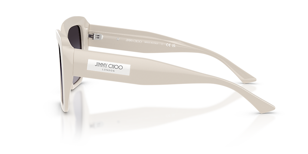 Jimmy Choo JC5042 M (54 - 17) with Grey lenses and White frame