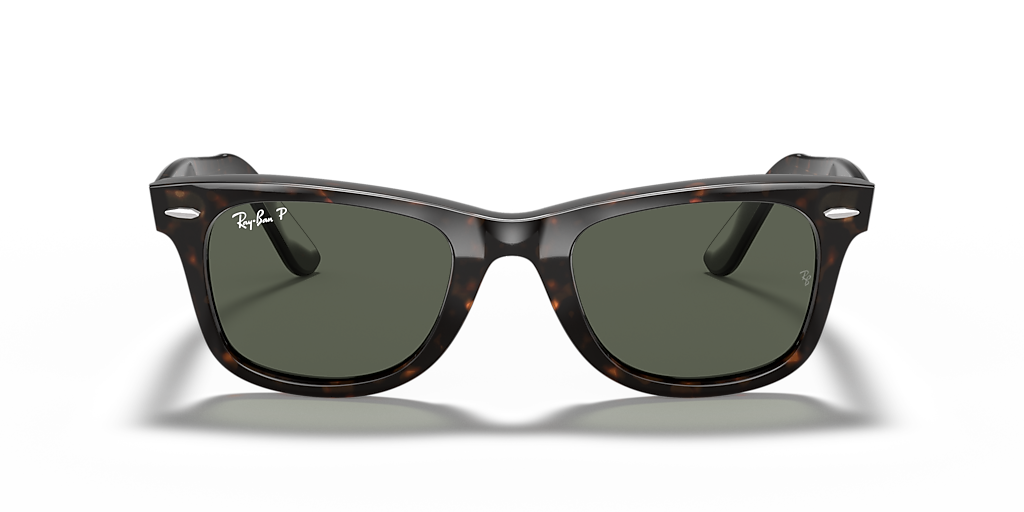 Ray-Ban Original Wayfarer Classic L (50 - 22) with Green lenses