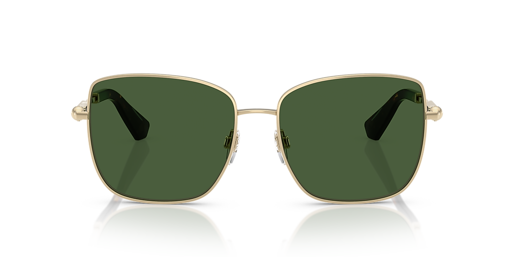 Burberry BE3158 XXL (58 - 16) with Green lenses and Gold frame