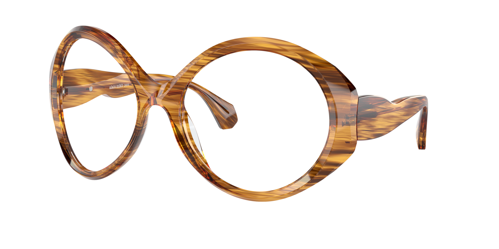 Alain Mikli Woman Sunglass A05503 -  Frame color: Striped Havana, Lens color: Photo Clear to Amber Quarz