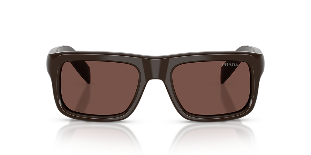 PRADA ブラウン サングラス Prada PR D11S M (54 - 20) with Brown lenses and Brown frame