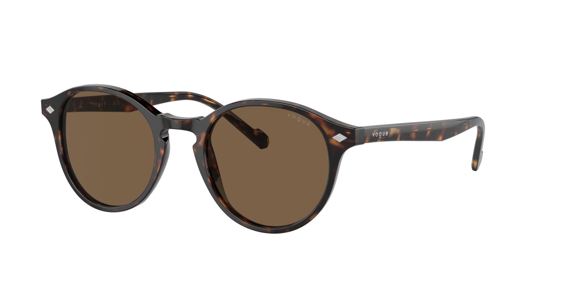 Vogue Eyewear Man Sunglass VO5327S -  Frame color: Dark Havana, Lens color: Dark Brown