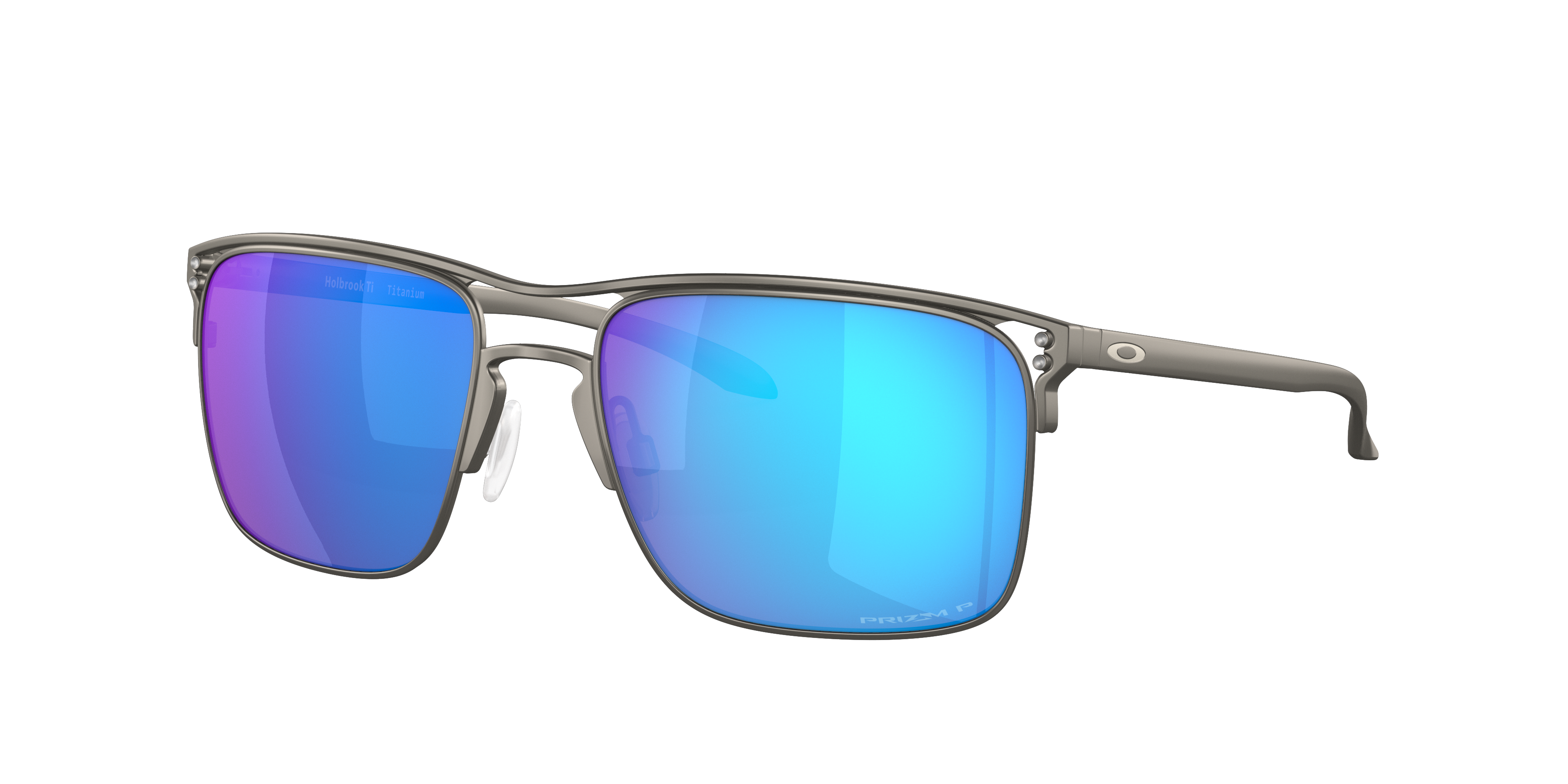 Oakley Holbrook™ TI L (57 - 18) with Blue lenses and Grey frame