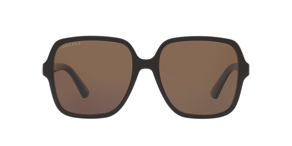 Gucci GG1189S XL (58 - 17) with Brown lenses and Black frame