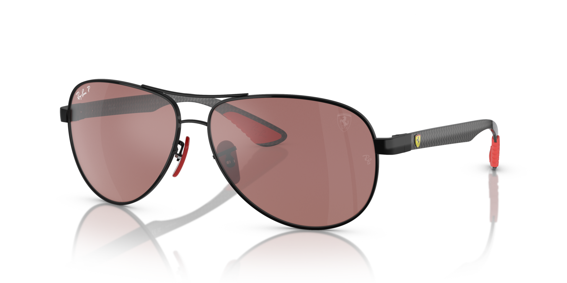 Ray-Ban RB8331M Scuderia Ferrari Collection Polarized+ Lenses XL