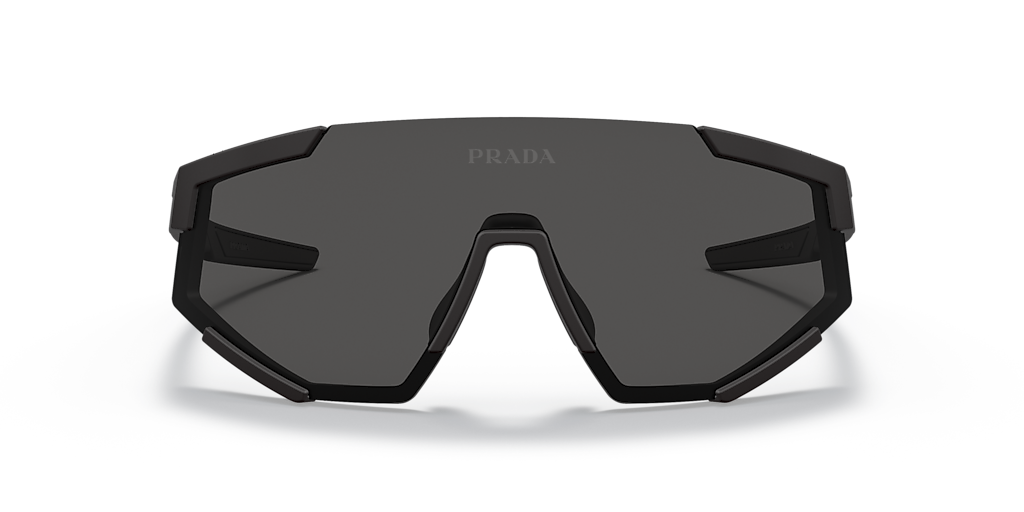 Prada Linea Rossa PS 04WS L (0 - 137) with Grey lenses and Black