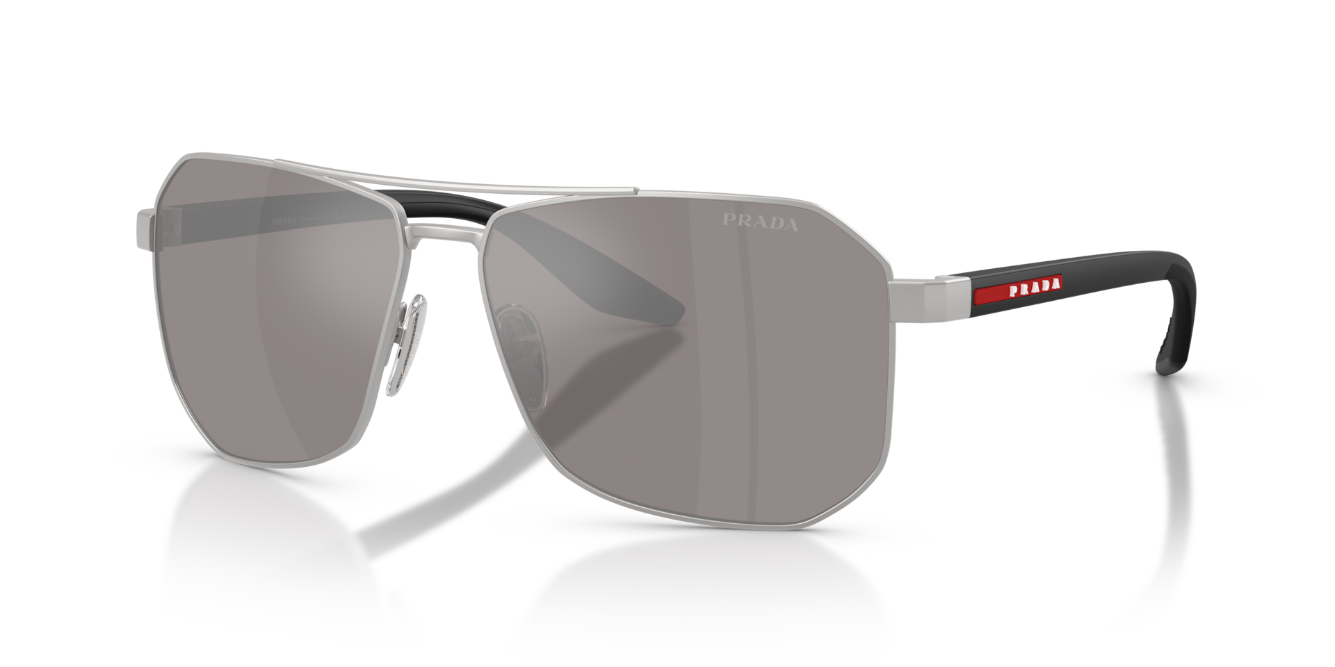 Prada Linea Rossa PS A53S XXL (62 - 14) with Violet lenses and