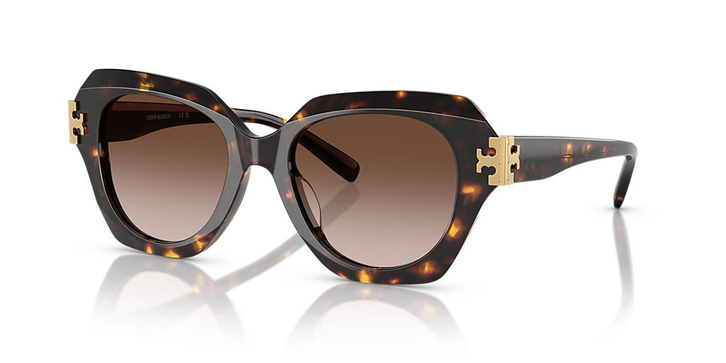 Tory Burch TY7215U M (51 - 19) with Brown lenses and Tortoise