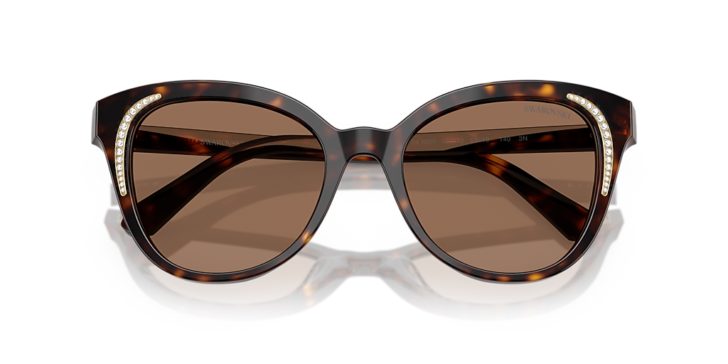 Swarovski SK6031 L (53 - 19) with Brown lenses and Brown frame