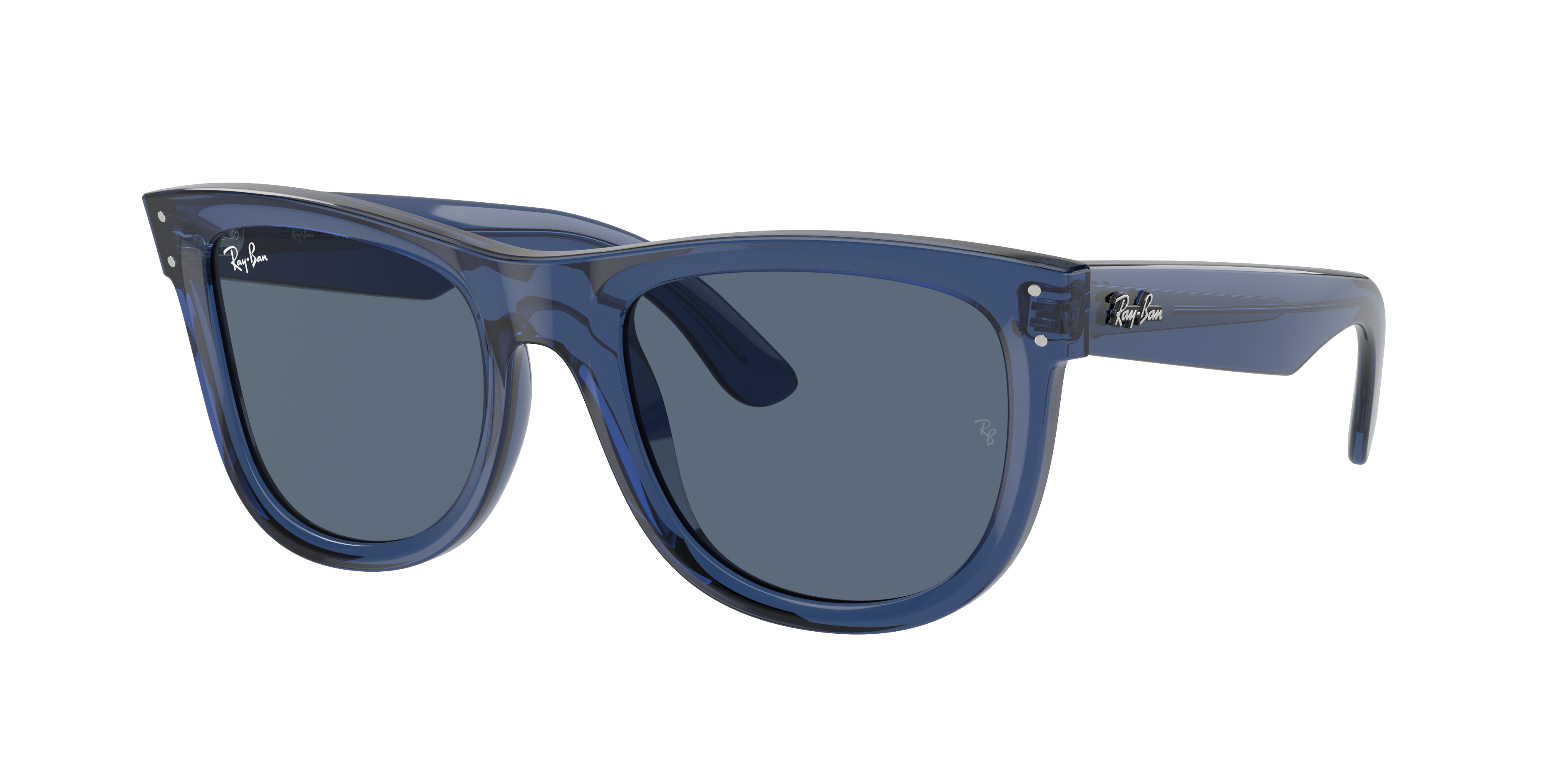 Ray-Ban Wayfarer Reverse S (50 - 22) with Blue lenses and Blue