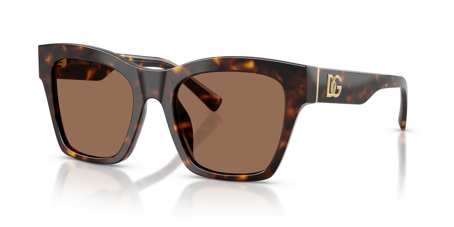 Dolce&Gabbana DG4512 L (53 - 20) with Brown lenses and Tortoise