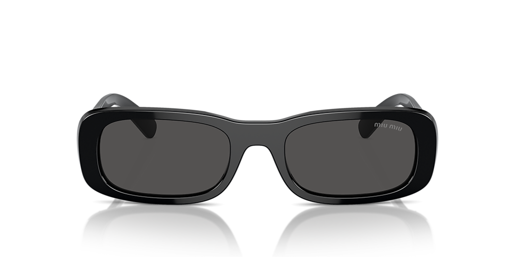 Miu Miu MU 08ZS S (53 - 20) with Grey lenses and Black frame