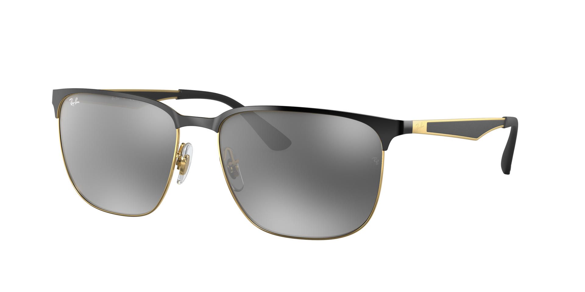 Ray-Ban RB3569 XL (59 - 17) with Grey lenses and Black frame