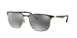 Ray-Ban Hexagonal Flat Lenses XL (54 - 21) with Green lenses and