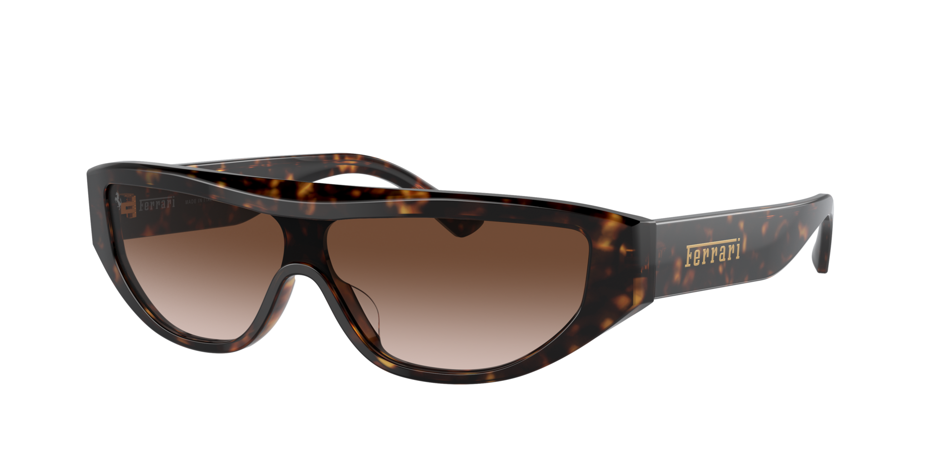 Ferrari Unisex Braun Verlaufstönung Sunglass Fh2004u - Rahmenfarbe: Havana, Linsenfarbe: