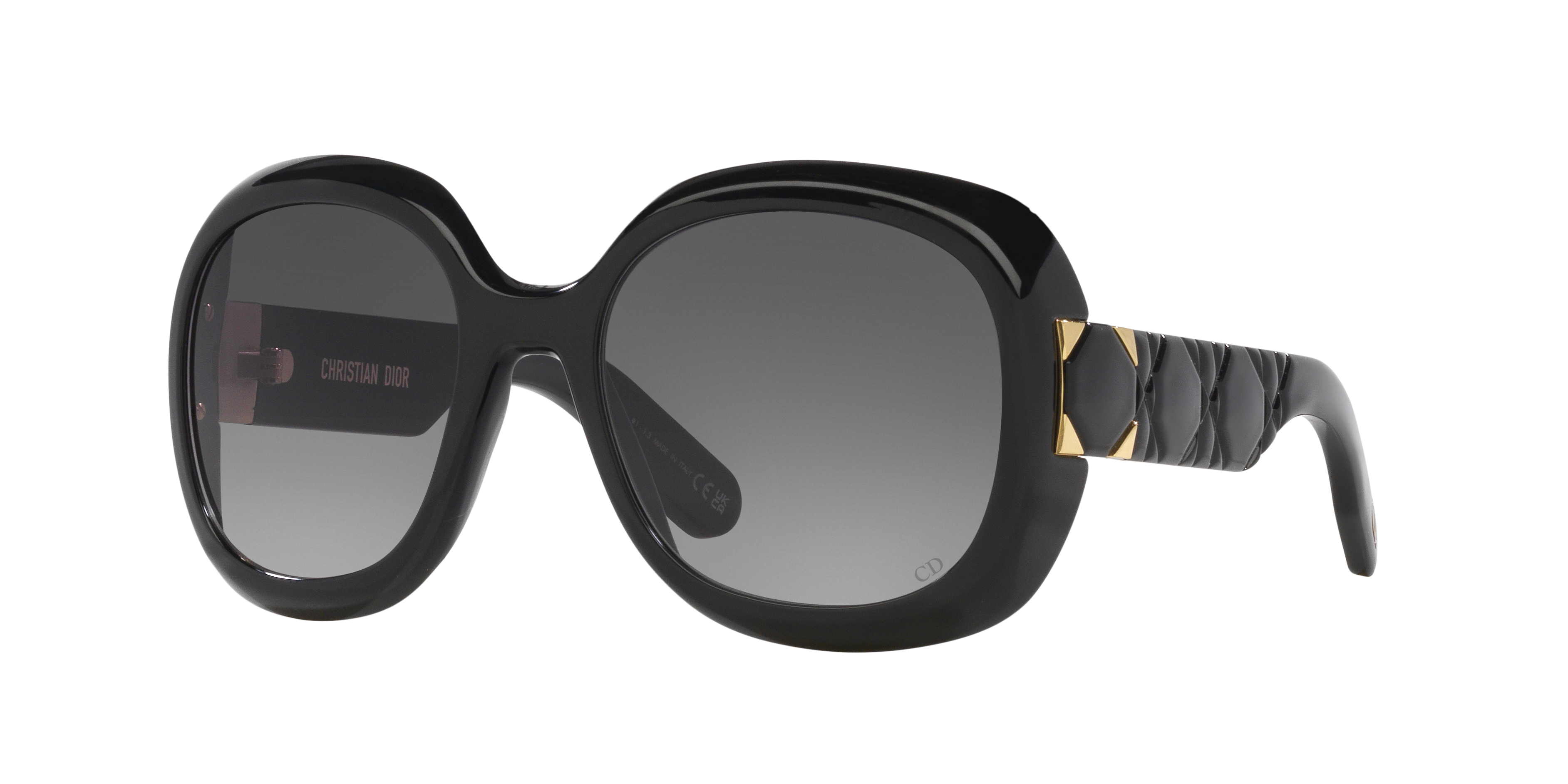 DIOR Lady 9522 R2I XXS (58 - 21) with Grey lenses and Black frame