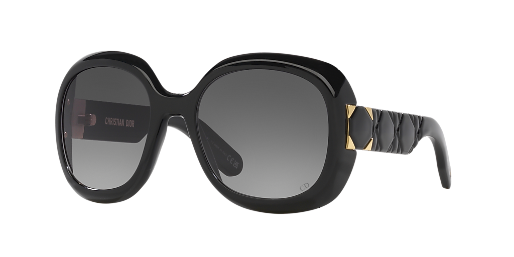 DIOR Lady 9522 R2I XXS (58 - 21) with Grey lenses and Black frame
