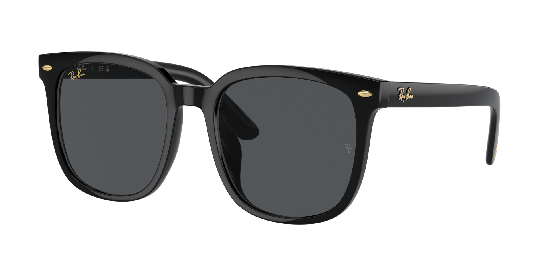 Ray-Ban Unisex Sunglass RB4401D Year Of The Dragon Edition - Rahmenfarbe: Schwarz, Linsenfarbe: Dunkelgrau