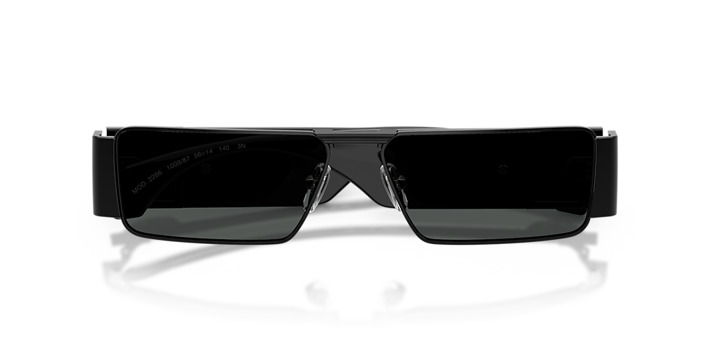 Versace VE2286 M (57 - 14) with Grey lenses and Black frame