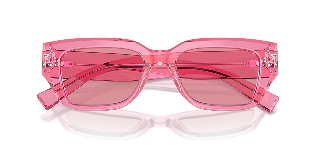 Dolce&Gabbana DG4462 M (52 - 18) with Pink lenses and Pink frame