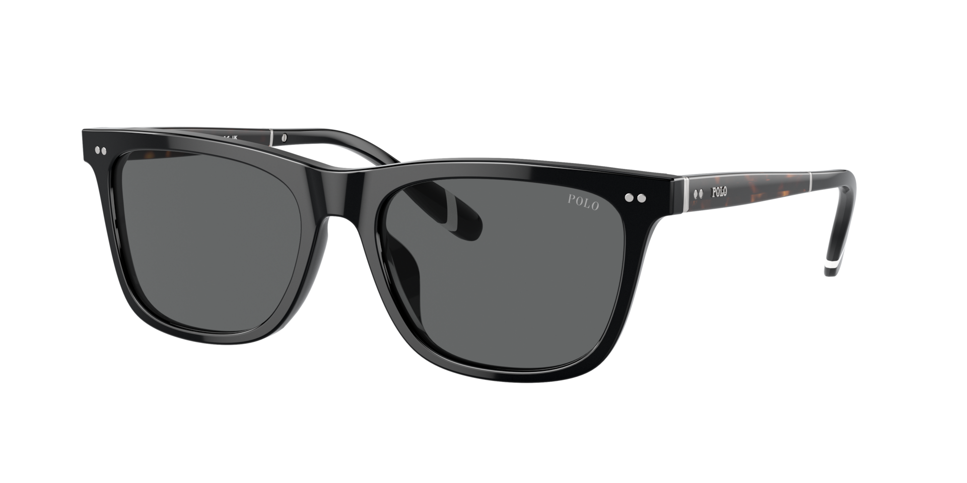 Polo Ralph Lauren Man Sunglass PH4205U -  Frame color: Shiny Black, Lens color: Dark Grey
