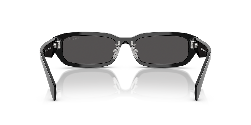 Prada PR B06SF M (55 - 18) with Grey lenses and Black frame