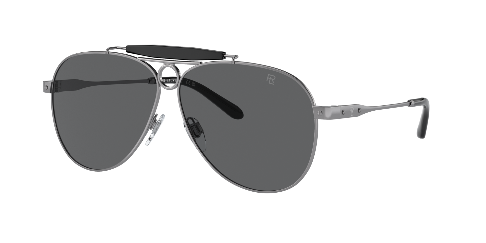 Ralph Lauren Man Sunglass The Counrtyman -  Frame color: Gunmetal, Lens color: Grey