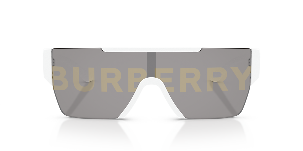 Burberry BE4291 L (0 - 138) with Grey lenses and White frame